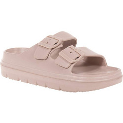 Luofu Γυναικείες Παντόφλες Καλοκαιρινές Flatforms Αντιολισθητικές Ροζ 11831038