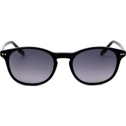 Safilo TRATTO 07/S 807 Γυαλιά Ηλίου Τετράγωνα Κοκάλινα Μαύρα με Μαύρο Φακό