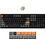 Keychron P6 Ultra 8K Ασύρματο Μηχανικό Gaming Πληκτρολόγιο με Keychron Silk POM Banana Διακόπτες RGB Black