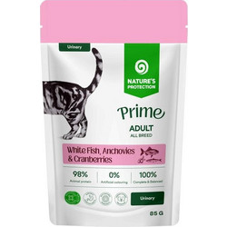 Nature's Protection Prime Urinary Adult with White Fish, Anchovies & Cranberries 85gr