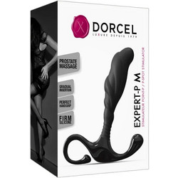 Dorcel Expert Medium Πρωκτική Σφήνα Ασύρματη 11cm Μαύρη