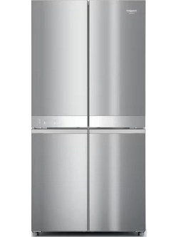 E2LEF Ψυγείο Ντουλάπα 631lt No Frost Υ187.4xΠ90.9xΒ69.8cm Inox