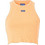 Hugo Boss Γυναικείο Καλοκαιρινό Crop Top Ριπ Πορτοκαλί 50511450-830