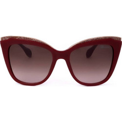 Blumarine SBM765S 09FH Γυναικεία Γυαλιά Ηλίου Πεταλούδα Κοκάλινα Καφέ με Καφέ Φακό