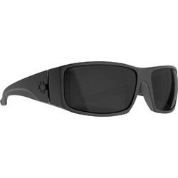 SPY 670036374135 Ανδρικά Γυαλιά Ηλίου Μάσκα Κοκάλινα Μαύρα με Μαύρο Φακό