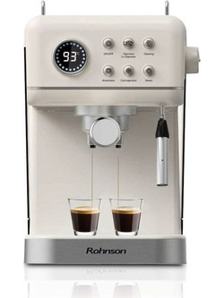 Rohnson R-98036 Μηχανή Espresso 1350W 20bar