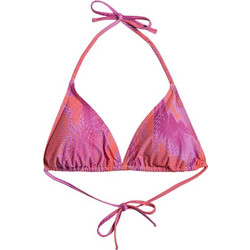 4F Bikini Top Τριγωνάκι Floral Φούξια Κοραλί 4FWSS26UBKTF089-92A