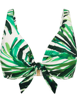 Triumph Summer Palm Bikini Top Τριγωνάκι Πράσινο Λευκό 10226601-0031