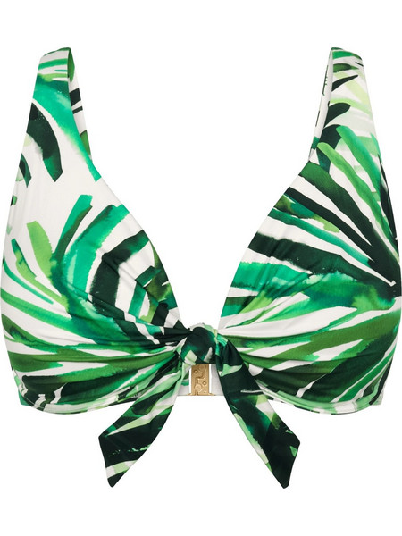 Triumph Summer Palm Bikini Top Τριγωνάκι Πράσινο Λευκό 10226601-0031