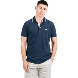 Rebase Ανδρική Μπλούζα Polo Κοντομάνικη Navy Μπλε RPS-3064