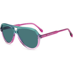 Isabel Marant IM-0006-S-NYD Γυναικεία Γυαλιά Ηλίου Aviator Κοκάλινα Ροζ με Πράσινο Φακό