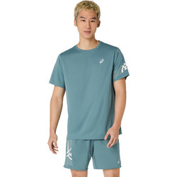 ASICS Icon Ανδρικό Αθλητικό T-Shirt Βεραμάν 2011D458-402