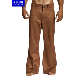 Modus Vivendi Suede Ανδρικό Παντελόνι Κανονική Εφαρμογή Ταμπά 32562