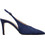 KALOGIROU Syntney Γόβες Suede Slingback με Τακούνι Στιλέτο Navy Μπλε