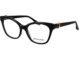 Trussardi TSW6028 A01 Γυναικείος Σκελετός Γυαλιών Οράσεως Κοκάλινος Μαύρος