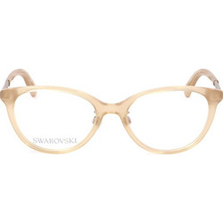 Swarovski SK5487-D 057 Γυναικείος Σκελετός Γυαλιών Οράσεως Κοκάλινος Άσπρος