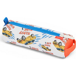 Hello Hossy Happy Ride Κασετίνα Βαρελάκι Πολύχρωμη HH303003