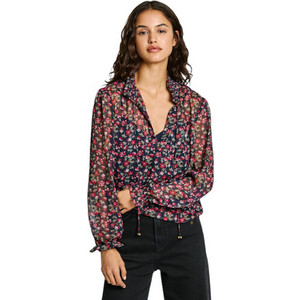 Pepe Jeans Octavia Γυναικείο Χειμερινό Top Μαύρο PL304945-594