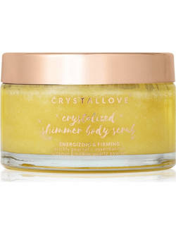 Crystallove Clear Quartz Shimmer Scrub Σώματος 200gr