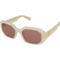 Max & Co MO0152 21S Γυναικεία Γυαλιά Ηλίου Τετράγωνα Κοκάλινα Λευκά με Ροζ Φακό