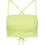 Only Γυναικείο Καλοκαιρινό Crop Top Lime 15283899