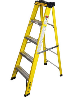 Stanley Σκάλα Fiberglass Με 4 Σκαλοπάτια