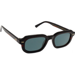 Christies SC1579 C803 Ανδρικά Γυαλιά Ηλίου Τετράγωνα Κοκάλινα Μαύρα με Πράσινο Φακό