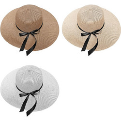 SUMMERtiempo Γυναικείο Καπέλο Fedora Ψάθινο Καφέ Λευκό 622419