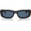 Ray-Ban RB4944 601/80 Ανδρικά Γυαλιά Ηλίου Ορθογώνια Κοκάλινα Μαύρα με Μπλε Φακό