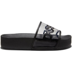DC Γυναικείες Παντόφλες Καλοκαιρινές Flatforms Μαύρες ADJL100044-BB2