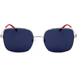 Missoni MMI0081S DOH Ανδρικά Γυαλιά Ηλίου Τετράγωνα Μεταλλικά Ασημί με Μπλε Φακό