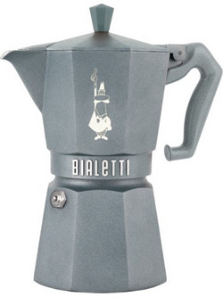 Bialetti Μπρίκι Espresso 3Cups Γκρι