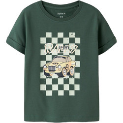Name It Sport Rally Παιδικό T-Shirt Κοντομάνικο Κυπαρισσί 13227488