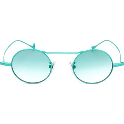 Eyepetizer VALENTINC.14-21 Γυαλιά Ηλίου Στρογγυλά Μεταλλικά Μπλε με Μπλε Φακό