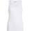 Calvin Klein Γυναικείο Καλοκαιρινό Top Ριπ Λευκό K20K205546