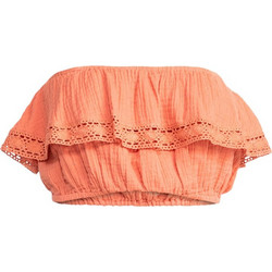 Roxy Golden Tropic Γυναικείο Καλοκαιρινό Crop Top Πορτοκαλί ERJWT03628-MLN0