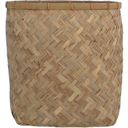 Soulworks Γλάστρα Στρογγυλή Bamboo 48x53cm 0830007