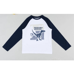 Prenatal Παιδικό T-Shirt Μακρυμάνικο Λευκό Navy Μπλε 1545180