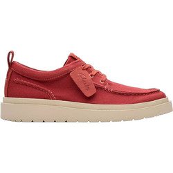 Clarks Polden Moc Ανδρικά Μοκασίνια Boat Shoes Καστόρινα Κόκκινα 26181380
