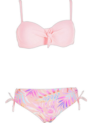 Gsecret Bikini Set Strapless Ροζ 66639-37500