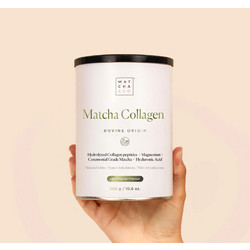 Matcha & Co Matcha Collagen Vanilla με Υαλουρονικό Οξύ & Μαγνήσιο 300gr