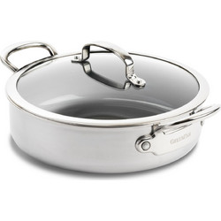 GreenPan Premiere Κατσαρόλα Ανοξείδωτη Κεραμική 26cm 3.8lt