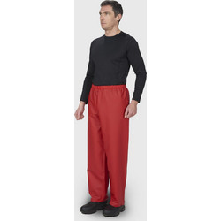 Anorak Way Ανδρικό Αδιάβροχο Παντελόνι Αντιανεμικό Κόκκινο