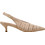 KALOGIROU FANY24 Γόβες Suede Slingback με Λεπτό Χαμηλό Τακούνι Μπεζ
