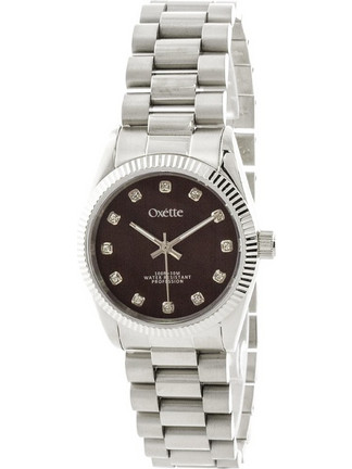 Oxette Guide Γυναικείο Ρολόι με Ασημί Μεταλλικό Μπρασελέ 11X03-00794