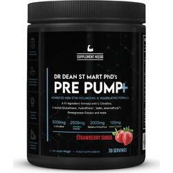 Supplement Needs Pre Pump Strawberry Surge 480gr