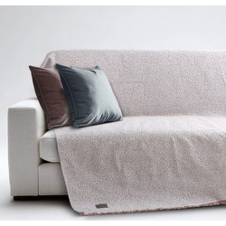 Lino Home Ριχτάρι Πολυθρόνας 180x180 Avorio Κεραμιδί