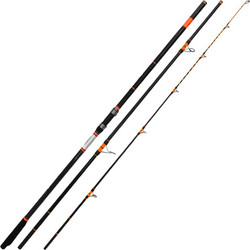 Oceanic Team VortexNeon 420 HNT R9 Καλάμι Ψαρέματος για Surf Casting Carbon Τρίσπαστο 4.2m 100-250gr
