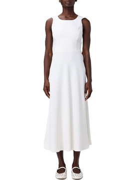 Armani Exchange Midi Καλοκαιρινό Βραδινό Φόρεμα Λευκό XW001824AF16125