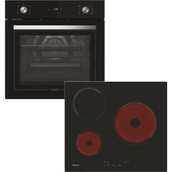 Candy Φούρνος Άνω Πάγκου 70lt 59cm FCT625NL με Κεραμικές Εστίες CH63CC